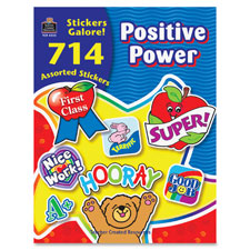 Teacher Created Res. Positive Stickers Galore Book