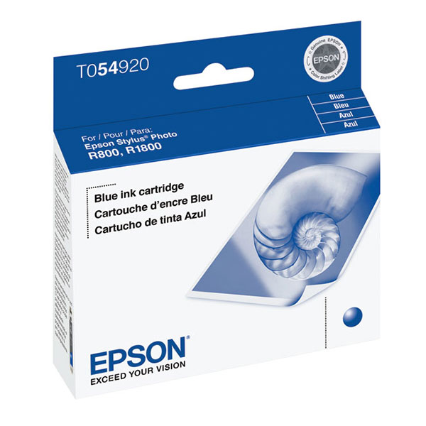 Epson T054920 (Epson 54) Blue OEM Inkjet Cartridge