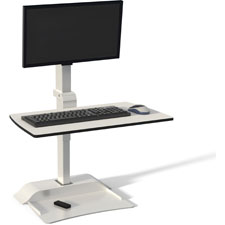 Safco Electric Desktop Sit-Stand Desk Riser