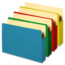 Bus. Source Colored Expanding File Pockets