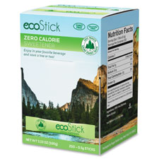 Sugarfoods EcoStick Stevia Sweetener Packets