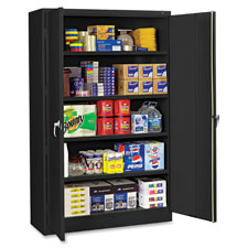 Tennsco Black Jumbo Storage Cabinet