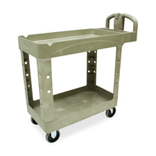 Rubbermaid Two-tiered Full Service Utility Cart