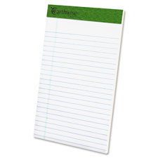 Tops Recycled Perforated Jr. Legal Rule Pads