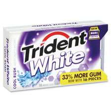 Cadbury Trident Cool Rush White Sugar-free Gum
