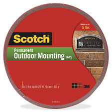 3M Scotch 5 lb Permanent Outdoor Mounting Tape