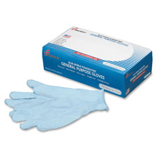 SKILCRAFT Blue Nitrile General Purpose Gloves
