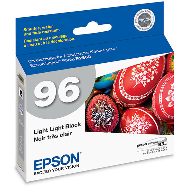 Epson T096920 (Epson 96) Light Black OEM Inkjet Cartridge