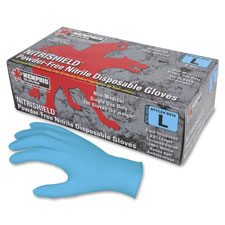 MCR Safety Disposable Powder Free Nitrile Gloves
