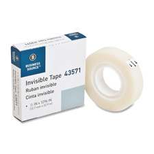 Bus. Source 1/2" Invisible Tape Refill Roll