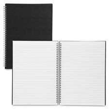 Sparco Black Linen Cover A4 Notebook