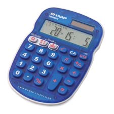 Sharp EL-S25B Handheld Math Quiz Calculator