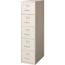 Lorell Fortress Series Putty Vertical File