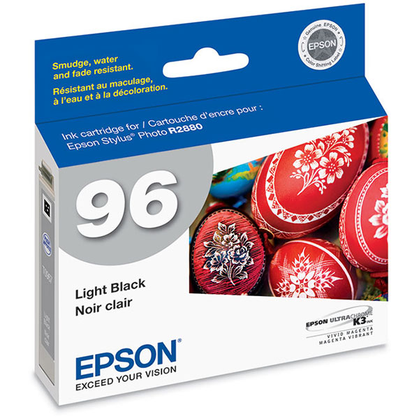 Epson T096720 (Epson 96) Light Black OEM Inkjet Cartridge