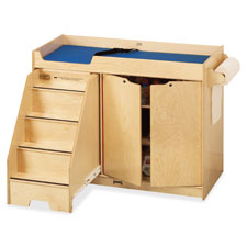 Jonti-Craft Pull-out Stairs Changing Table