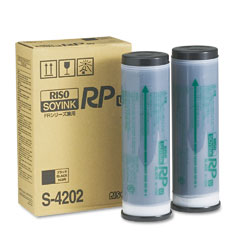Risograph S-4202 Black OEM Inkjet Cartridge