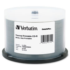 Verbatim DataLife Plus White Thermal CD-R