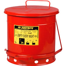 Just Rite 10-gallon Oily Waste Can