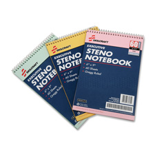 SKILCRAFT 3-Pack Pastel Steno Notebooks