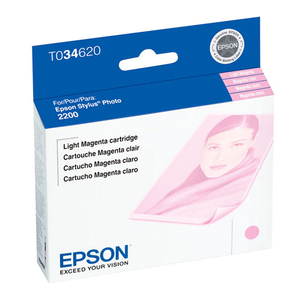 Epson T034620 (Epson 34) LightMagenta OEM Inkjet Cartridge