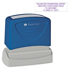 Sparco Business Stamp