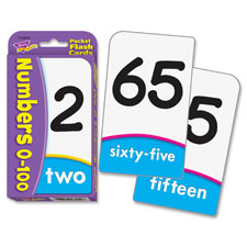 Trend Numbers 0-100 Flash Cards