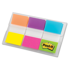 3M Post-it 1" Alternating Electric Glow Flags
