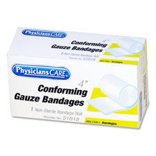 First Aid Only PhysiciansCare 4" Conforming Gauze