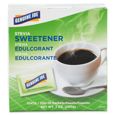 Genuine Joe Stevia Sweetener Packets
