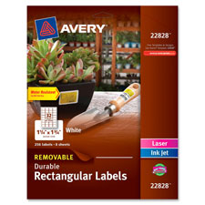 Avery Durable TrueBlock Rectangle Labels