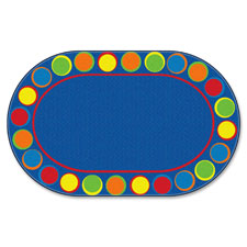 Flagship Carpets Cheerful Sitting Spots Oval Rug