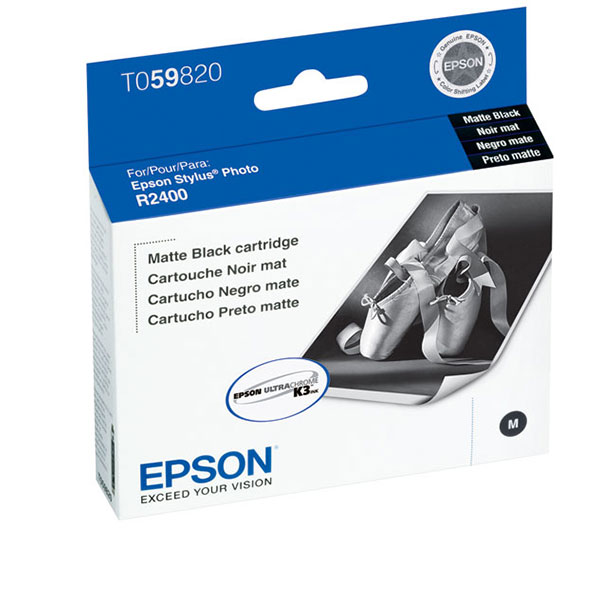 Epson T059820 (Epson 59) Matte Black OEM Inkjet Cartridge
