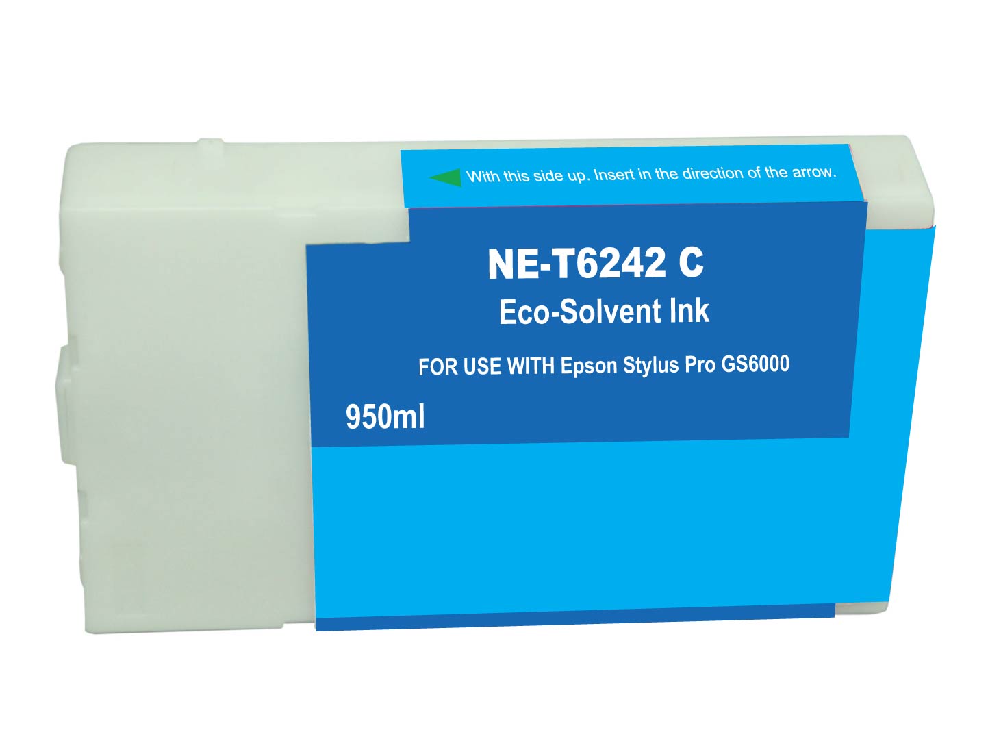 Premium Quality Cyan UltraChrome GS Ink Cartridge compatible with Epson T624200