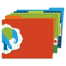 Carson Parade of Elephants File Folders Set