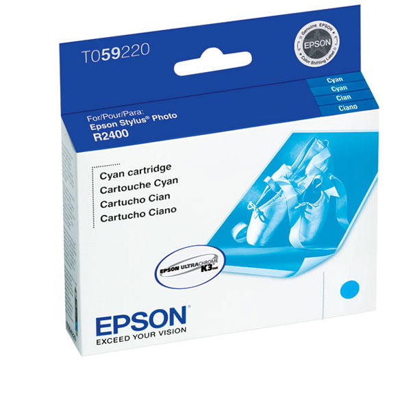 Epson T059220 (Epson 59) Cyan OEM Inkjet Cartridge