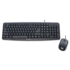 Verbatim Slimline Corded USB Keyboard/Mouse