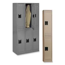 Tennsco Double-Tier Steel Lockers