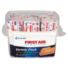 First Aid Only Assorted Bandages Variety Pack
