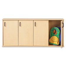 Jonti-Craft Young Time 4-Section Stackable Locker