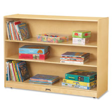 Jonti-Craft 3-Shelf Light-duty Storage Bookcase