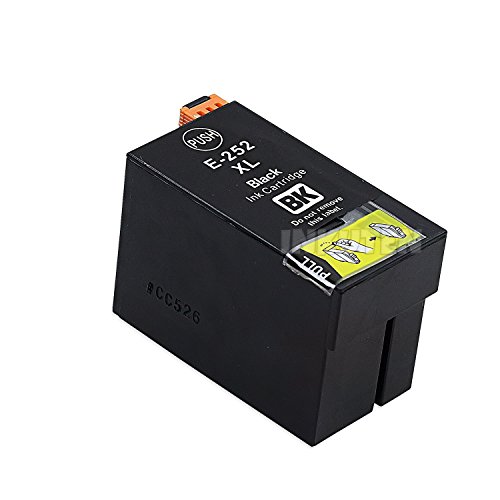Premium Quality Black Inkjet Cartridge compatible with Epson T252XL120 (Epson 252XL)