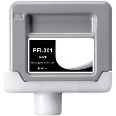 Premium Quality Black Inkjet Cartridge compatible with Canon 1486B001 (PFI-301Bk)