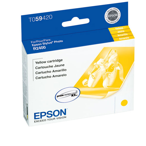 Epson T059420 (Epson 59) Yellow OEM Inkjet Cartridge