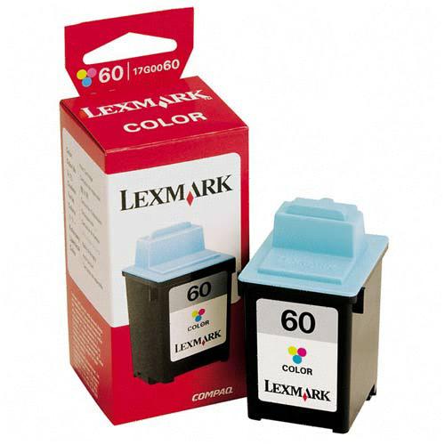 Lexmark 17G0060 (Lexmark #60) Tri-Color OEM Inkjet Cartridge
