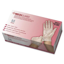 Medline MediGuard Vinyl Non-sterile Exam Gloves