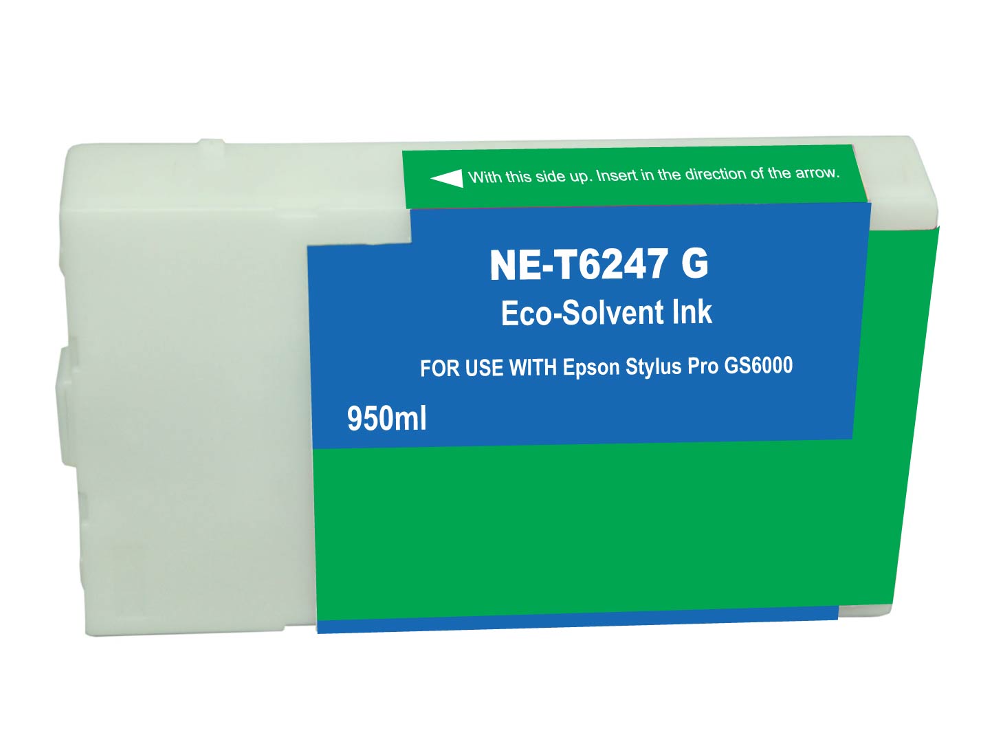 Premium Quality Green UltraChrome GS Ink Cartridge compatible with Epson T624700