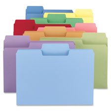 Smead SuperTab Tab Assorted Colors File Folders