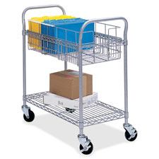 Safco Legal-size Hanging Folder Wire Mail Cart