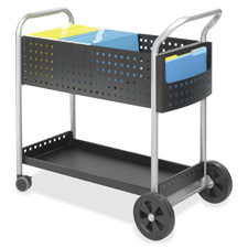 Safco Scoot Steel Mail Carts