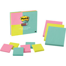 3M Post-It Miami Colors Super Sticky Notes Combo